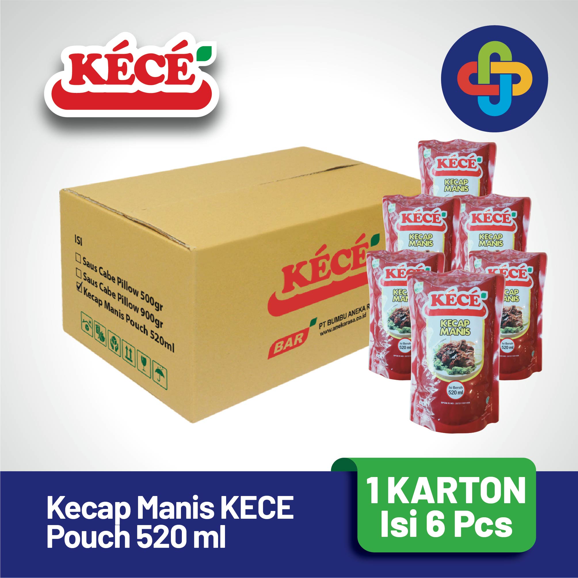 Kecap Manis KECE Pouch 520 mL